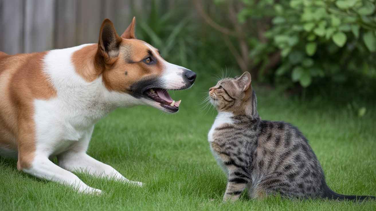 Why Do Dogs Bark at Cats? 7 Reasons and Proven Fixes