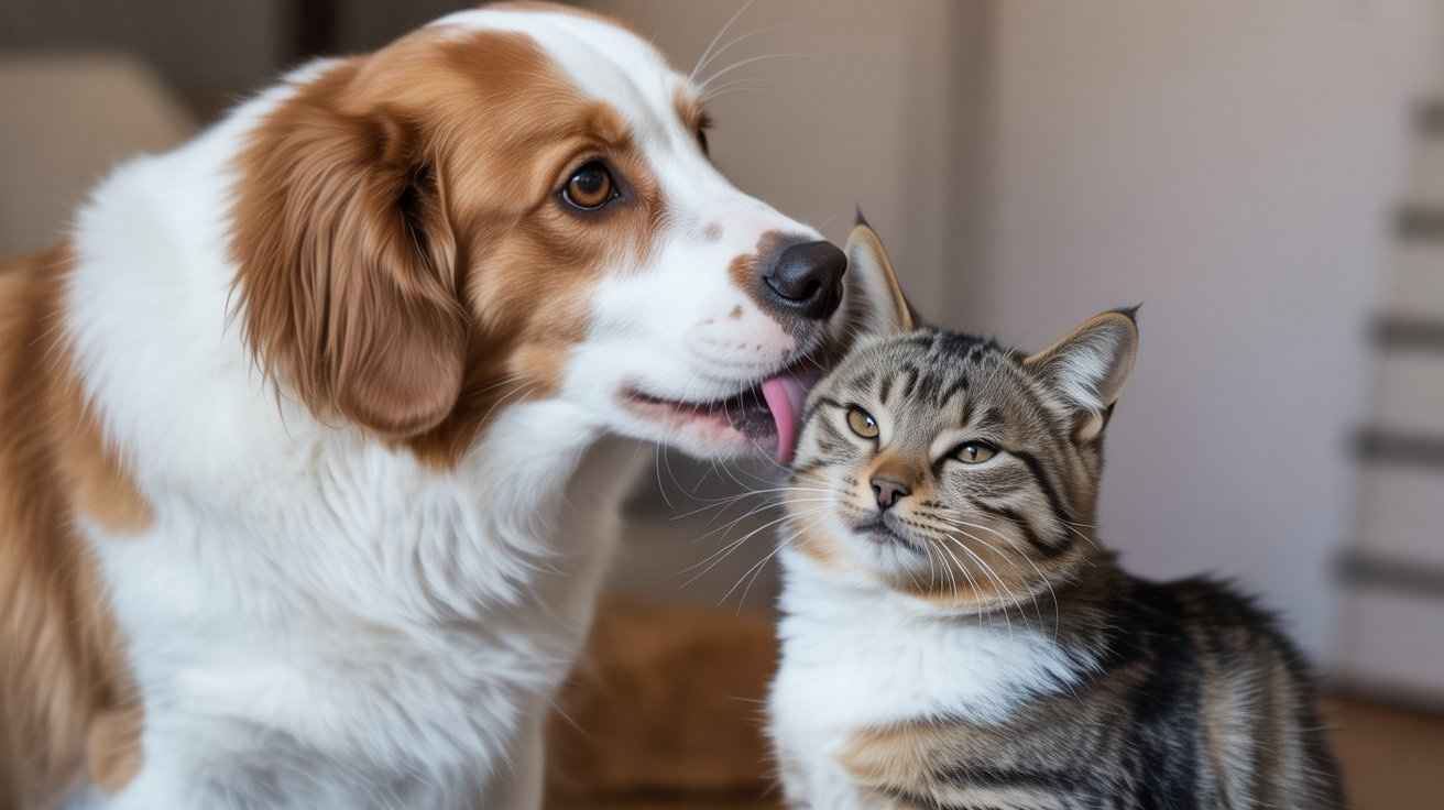 8 Surprising Reasons Why Your Dog Grooms Your Cat