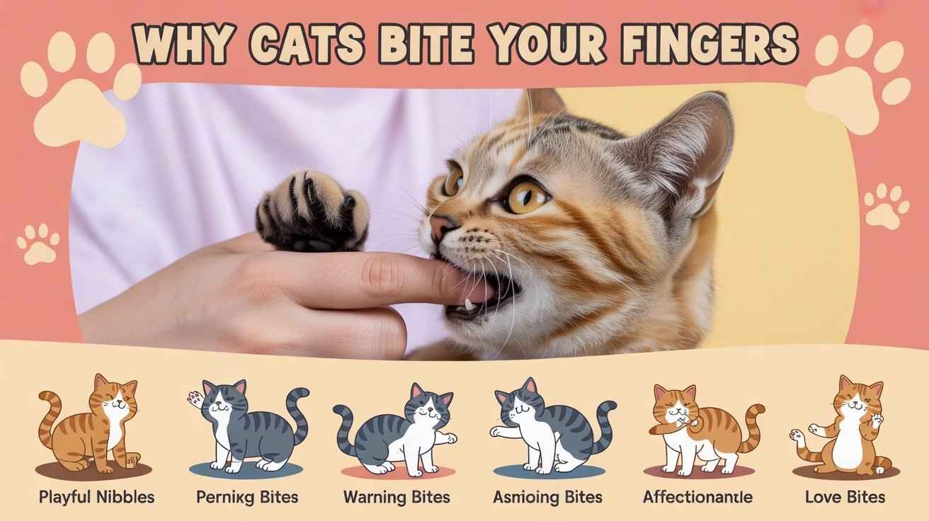 6 Surprising Reasons Why Cats Bite Your Fingers