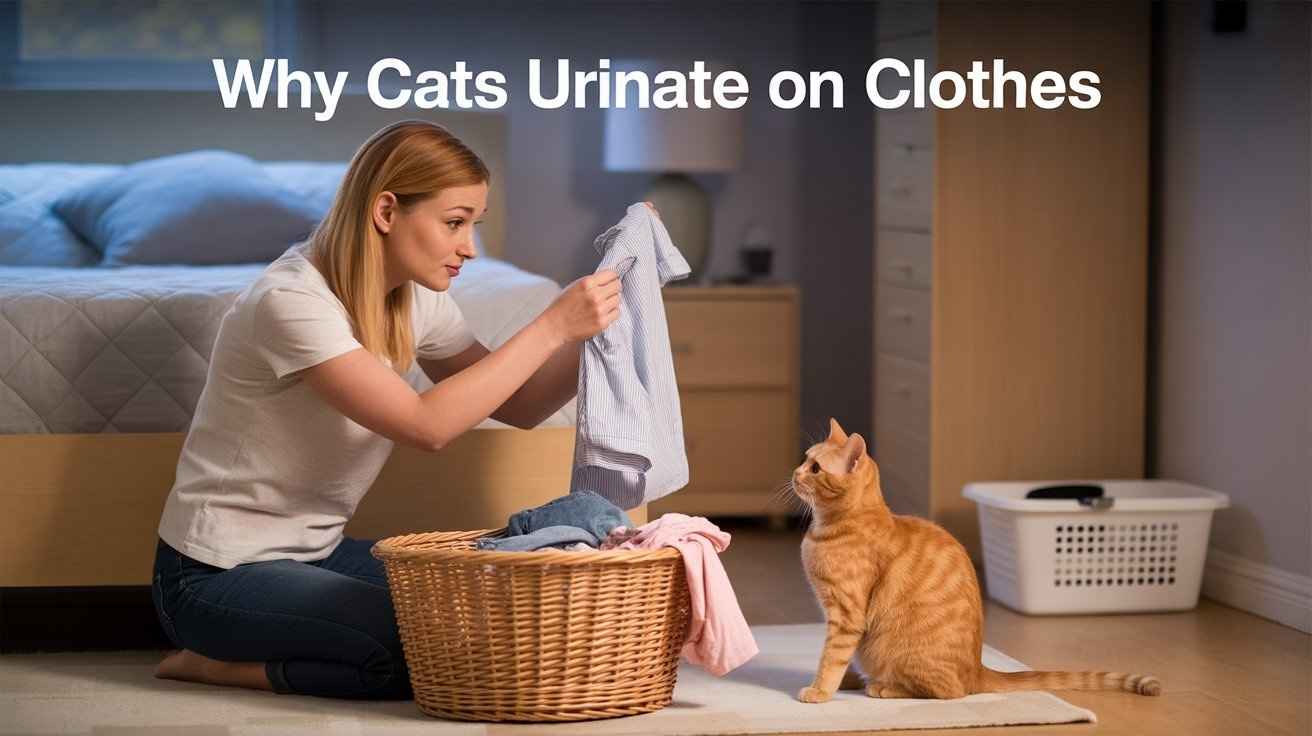 Why Cats Urinate on Clothes – 6 Common Reasons Explained